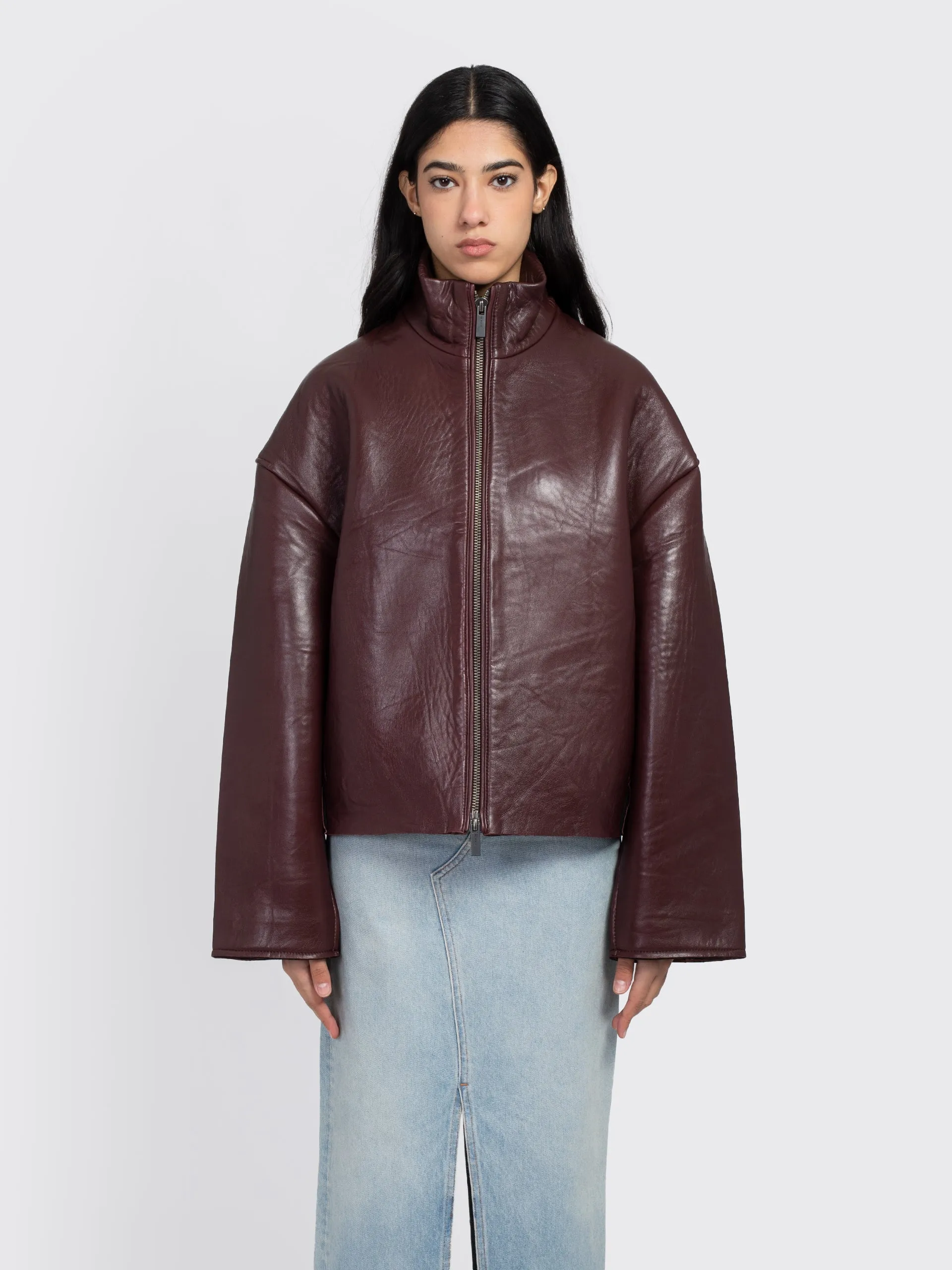 Bonded Leather Jacket