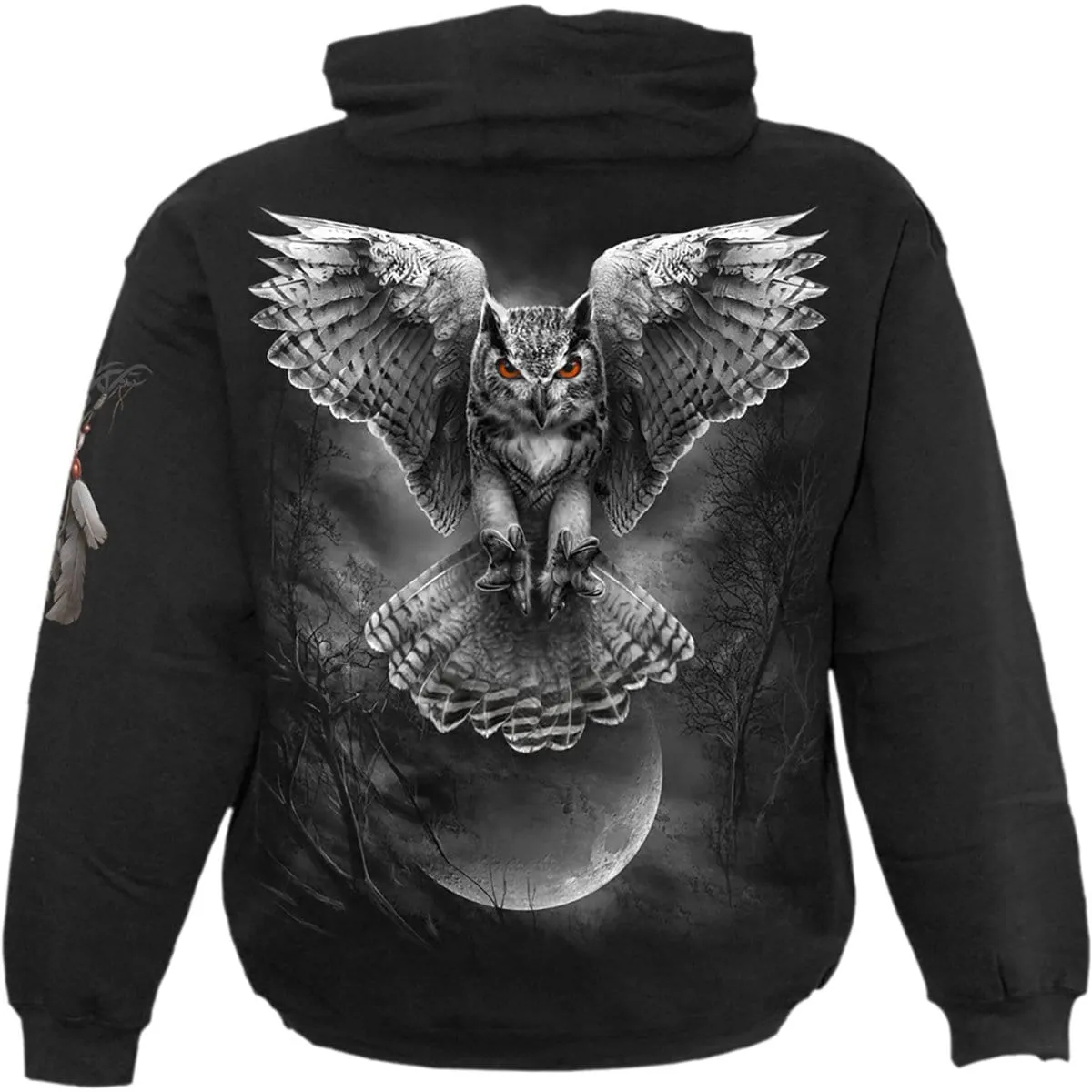 WINGS OF WISDOM - Hoody Black